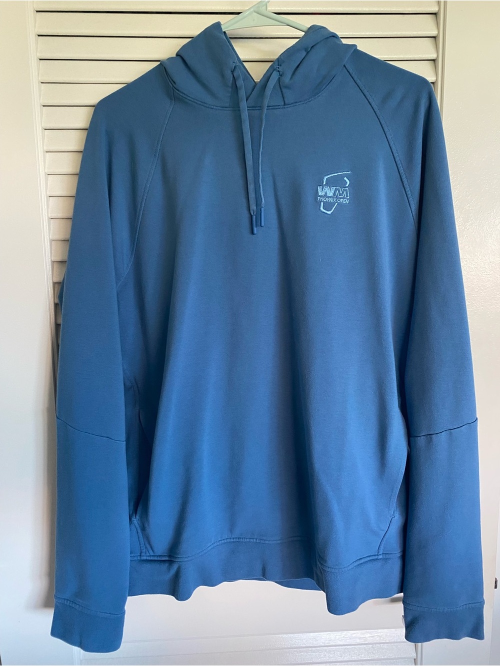lululemon athletica Men's Teal Blue Hooded Pullover